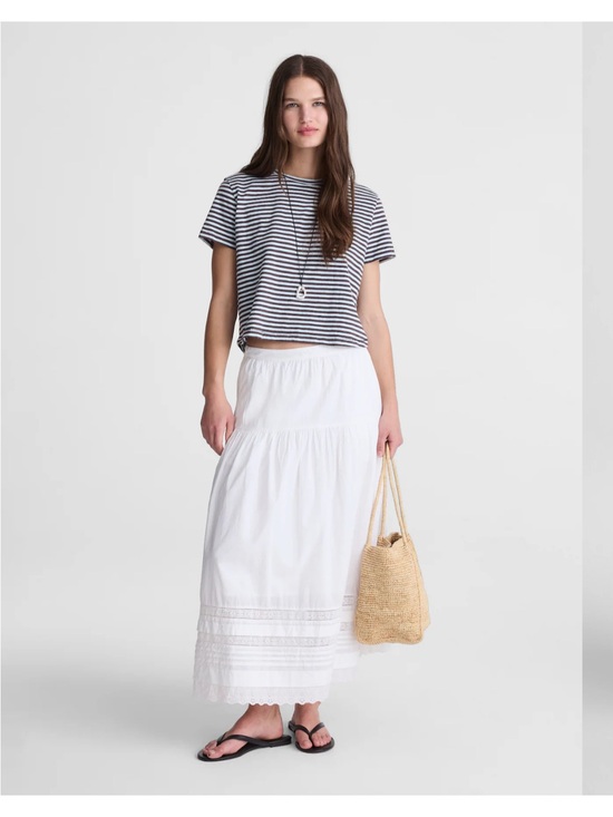 Madewell Dresses & Skirts - Madewell Pintucked Midi Skirt